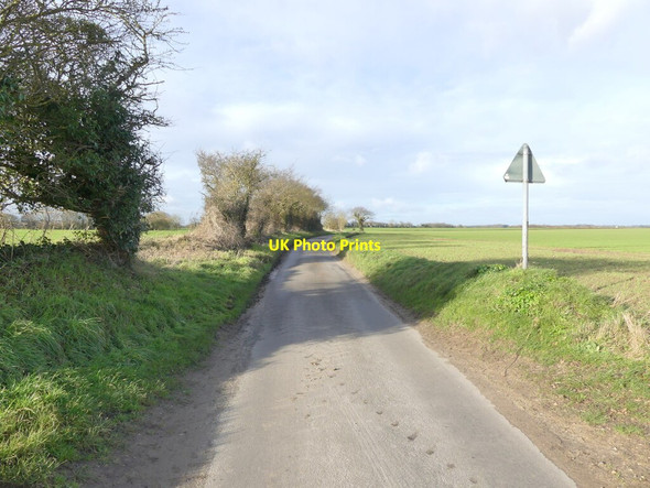 Photo 6"x4" Sandy Lane going to Northrepps Frogshall c2022