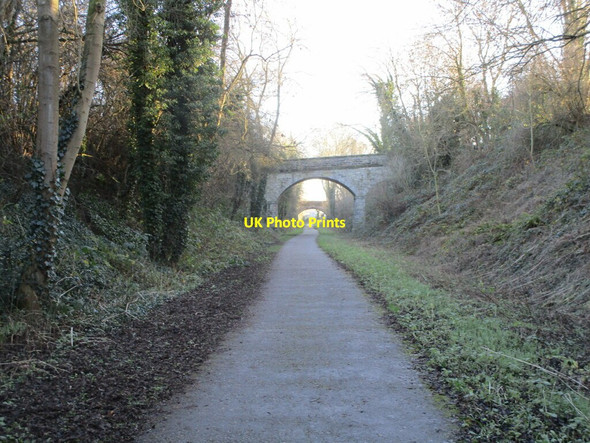 Photo 6"x4" Two bridges across the Cloud Trail King's Newton c2022