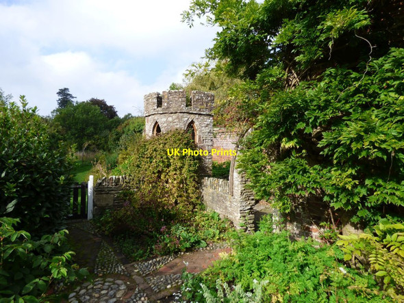 Photo 6"x4" Garden outside a cottage by the Walled garden Croft\/SO4565 c2016