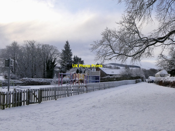 Photo 6"x4" Playground, Blyth Bridge Blyth\/NT1345 c2022