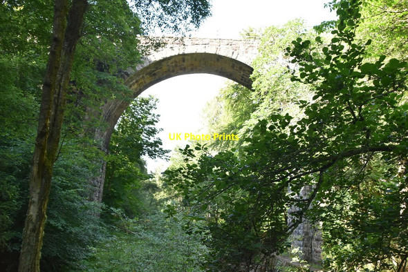 Photo 6"x4" Railway Viaduct, Golspie Burn Golspie c2021