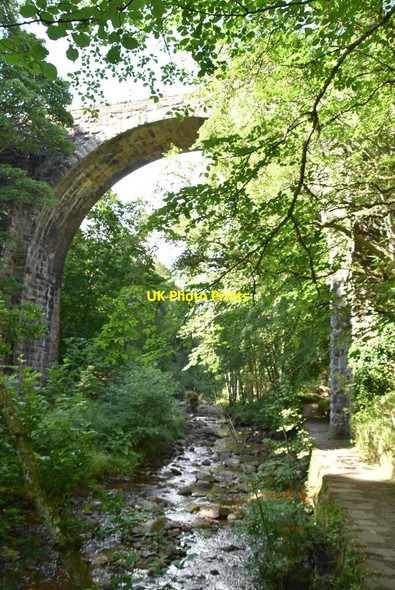 Photo 6"x4" Railway Viaduct, Golspie Burn Golspie c2021 P1