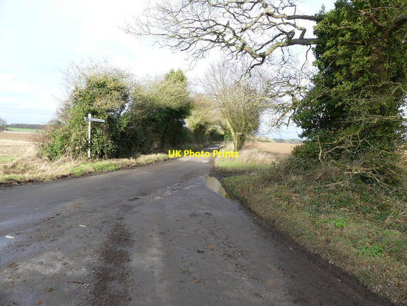Photo 6"x4" Road to Northrepps Frogshall c2022