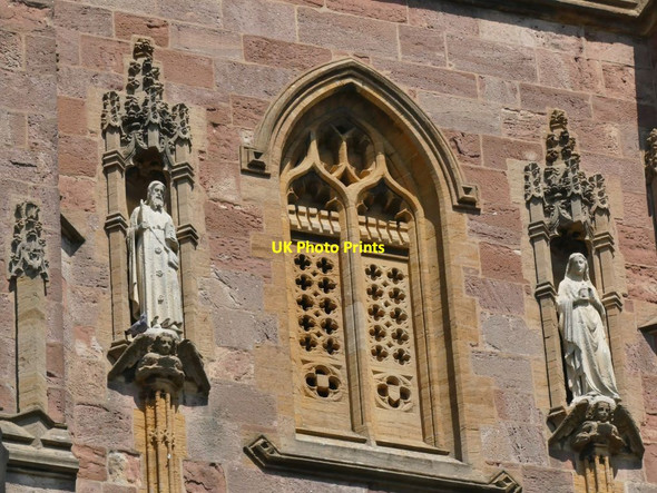 Photo 6"x4" St James, Taunton: tower (detail) Taunton\/ST2324 c2021
