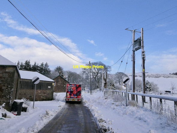 Photo 6"x4" Delivery, Blyth Bridge Blyth\/NT1345 c2022