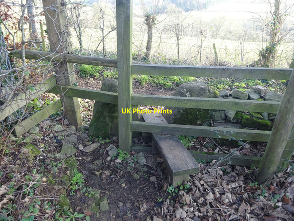 Photo 6"x4" Stone Stile, Pitchcombe Stroud\/SO8405 c2022