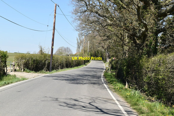 Photo 6"x4" Brickhouse Lane Newchapel\/TQ3642 c2021