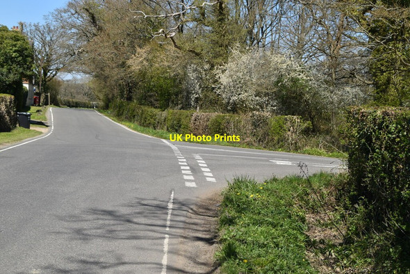 Photo 6"x4" Brickhouse Lane, Hare Lane junction Newchapel\/TQ3642 c2021