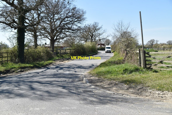 Photo 6"x4" Croydon Barn Lane Blindley Heath c2021