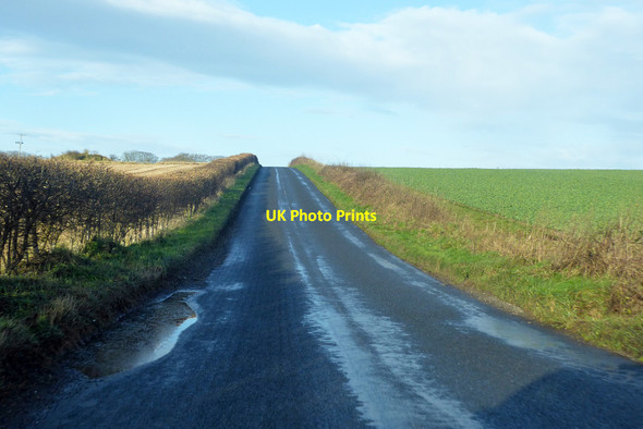 Photo 6"x4" Road towards Pewsey Lower Everleigh c2022 P1
