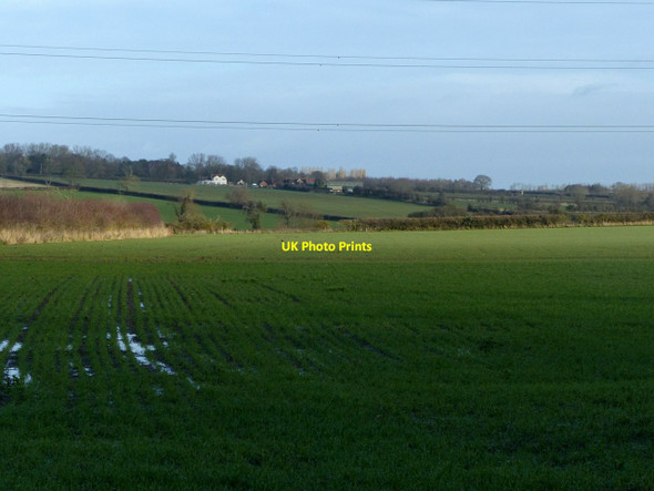 Photo 6"x4" Farmland off Stragglethorpe Road Upper Saxondale c2022