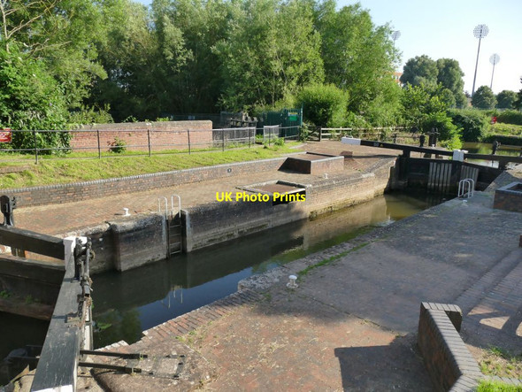Photo 6"x4" Firepool Lock Taunton\/ST2324 c2021