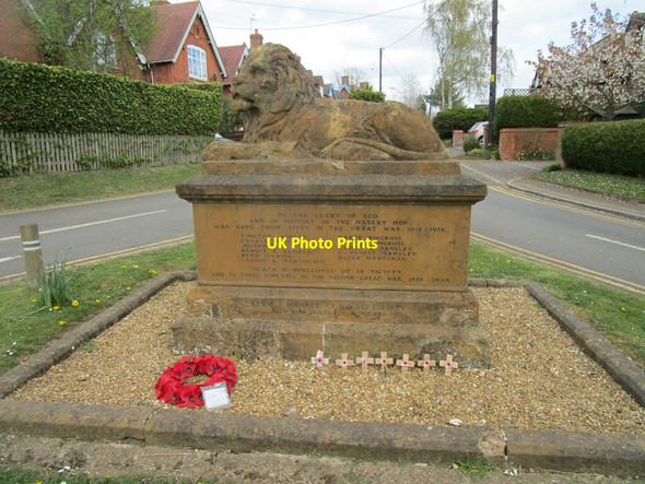 Photo 6"x4" Naseby War Memorial Naseby c2021