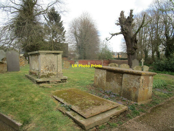 Photo 6"x4" Table tombs, Naseby Naseby c2021