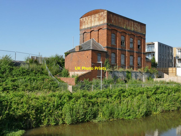 Photo 6"x4" Former Firepool Pumping Station and lime kilns Taunton\/ST2324 c2021