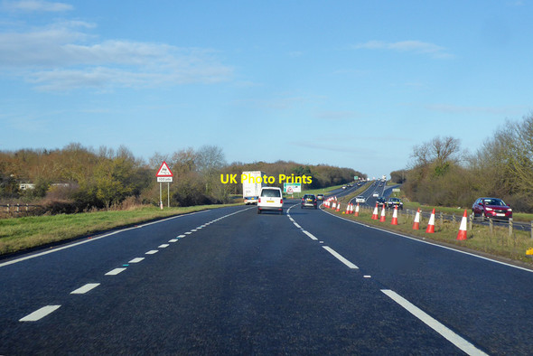 Photo 6"x4" Northbound A419 Swindon\/SU1685 c2022