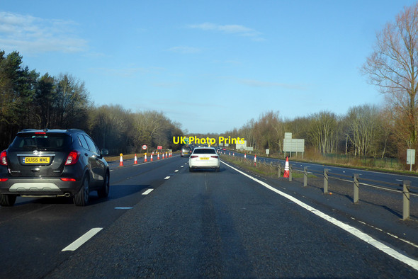 Photo 6"x4" Northbound A419 Swindon\/SU1685 c2022