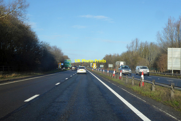 Photo 6"x4" Northbound A419 Swindon\/SU1685 c2022 P1