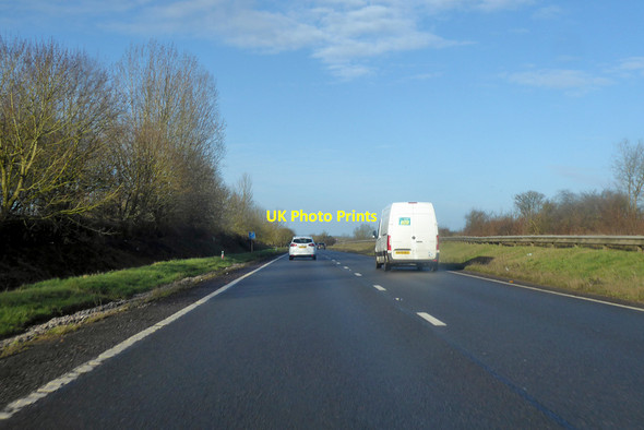 Photo 6"x4" Northbound A419 Lower Blunsdon c2022