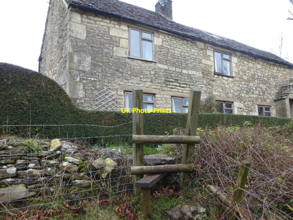 Photo 6"x4" Stone Stile, Horsley Nailsworth c2022