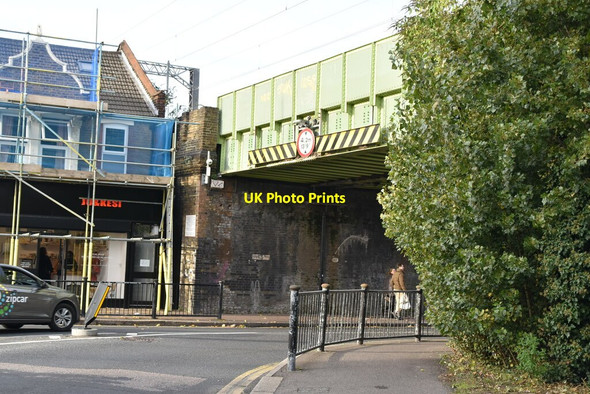 Photo 6"x4" Railway bridge, Grove Green Rd Leyton\/TQ3786 c2021