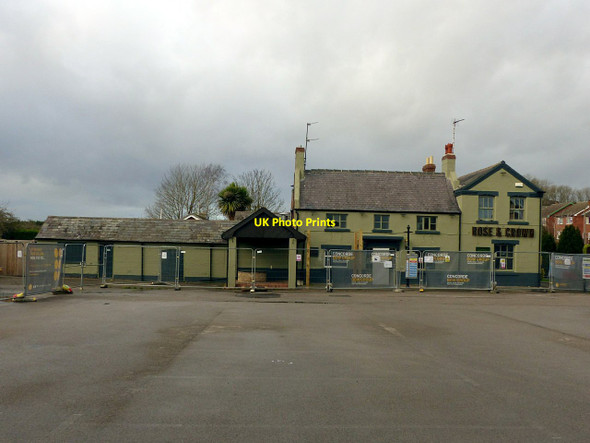 Photo 6"x4" The Rose & Crown, Cotgrave Cotgrave c2022