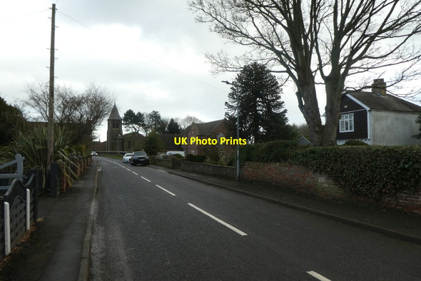 Photo 6"x4" Towards the Church Chapel Haddlesey c2022