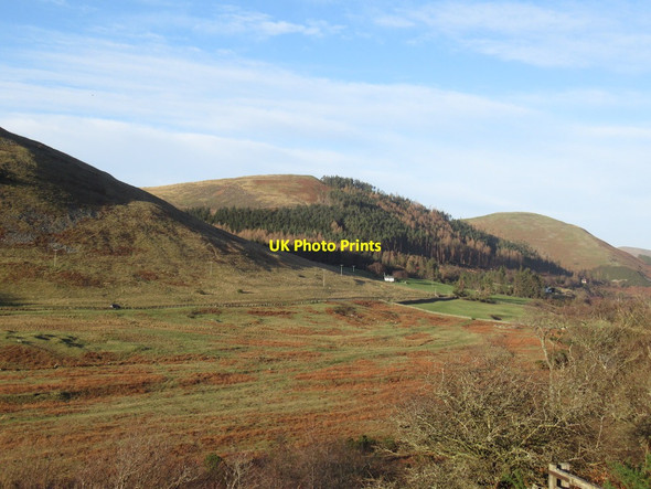 Photo 6"x4" Sinkside Hill and the College Valley Whitehall\/NT8826 c2022