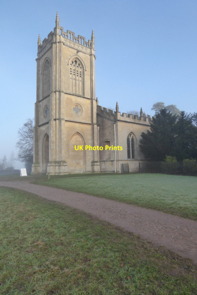 Photo 6"x4" Croome D'Abitot church High Green\/SO8745 c2022