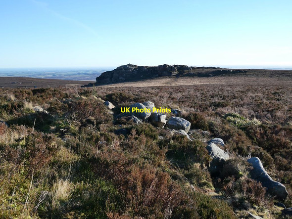 Photo 6"x4" Summit ridge on the Simonside Hills Great Tosson c2022