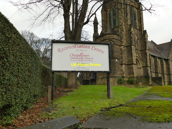 Photo 6"x4" Sign for Chapeltown Community Church Leeds\/SE3034 c2022