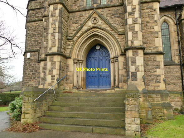 Photo 6"x4" Entrance to Chapeltown Community Church Leeds\/SE3034 c2022