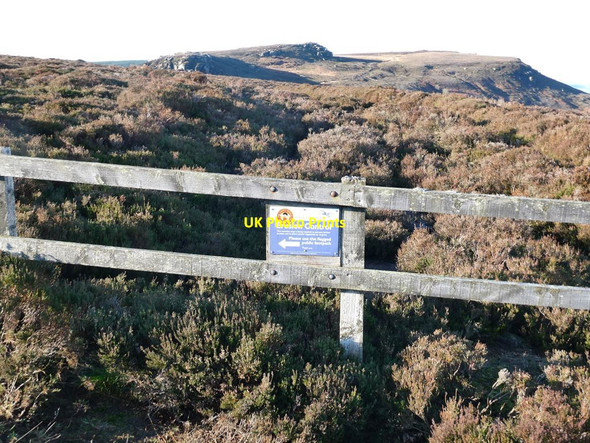 Photo 6"x4" Path closure in the Simonside Hills Newtown\/NU0300 c2022