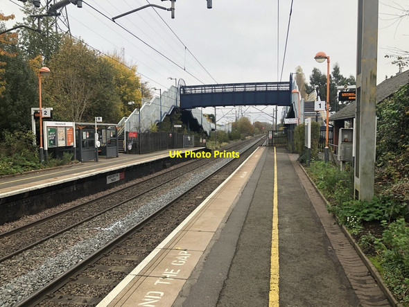 Photo 6"x4" Canley Railway Station Whoberley c2021