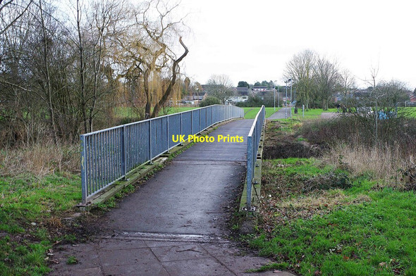 Photo 6"x4" Bridge over the River Salwarpe, Droitwich Spa, Worcs Droitwich c2022