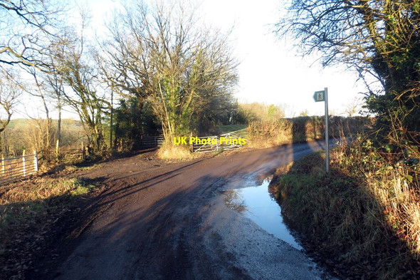 Photo 6"x4" Llwybr ger Tylau Hywel \/ Path near Tylau Hywel Llanwrda c2022