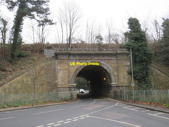 Photo 6"x4" Railway bridge on Yester Road, near Bromley Bromley\/TQ4069 c2022
