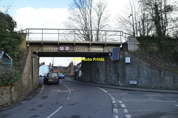 Photo 6"x4" Railway bridge, Chapel St The Rocks\/TQ7056 c2021