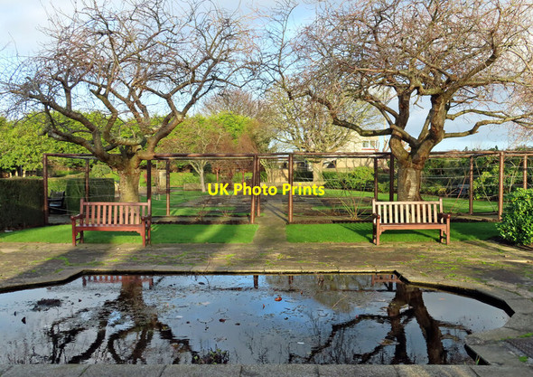 Photo 6"x4" Orchard Gardens in winter Girvan c2022