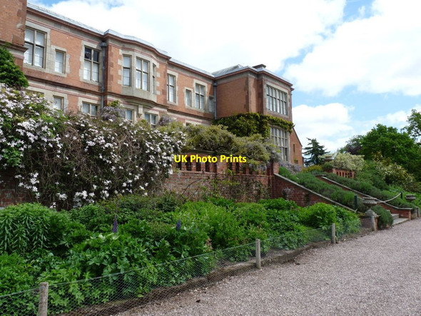 Photo 6"x4" The front of Hodnet Hall Hodnet c2013