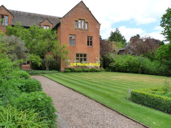 Photo 6"x4" The side view of Hodnet Hall Hodnet c2013