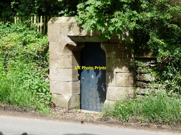 Photo 6"x4" Gate at Paradise Lodge Hodnet c2013