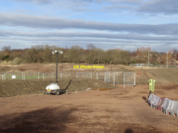 Photo 6"x4" Building site by Queen Margaret University Newcraighall c2022