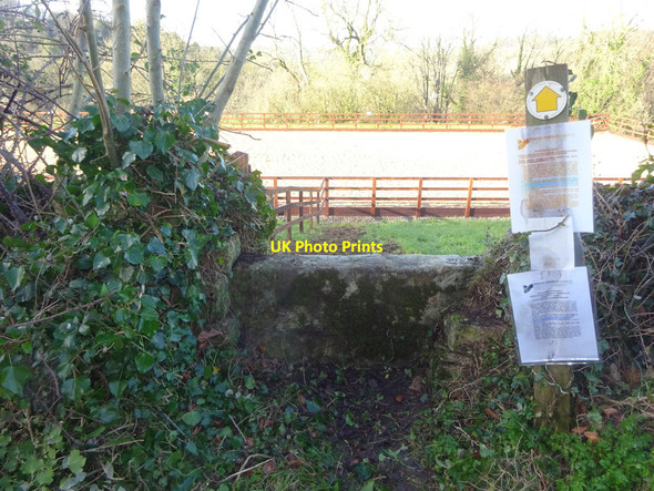 Photo 6"x4" Stone Stile, Minchinhampton Burnt Ash c2022