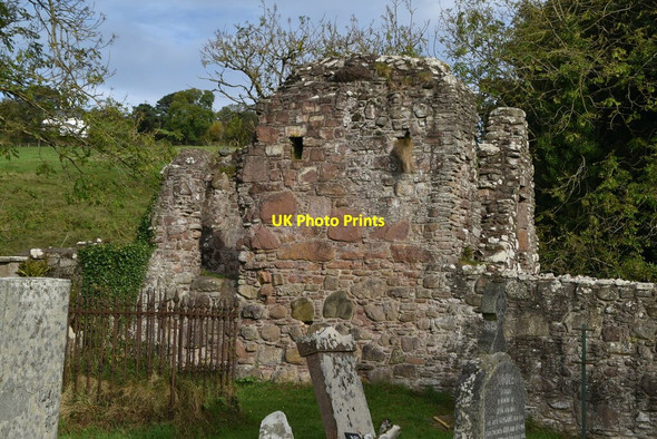 Photo 6"x4" Layd Old Church Cushendall c2021 P3