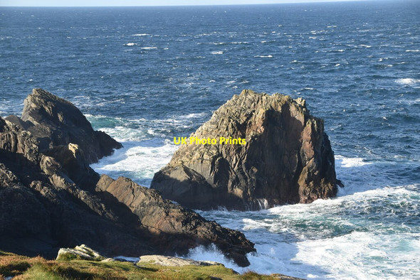 Photo 6"x4" Offshore rock, Malin Head Ballygorman c2021
