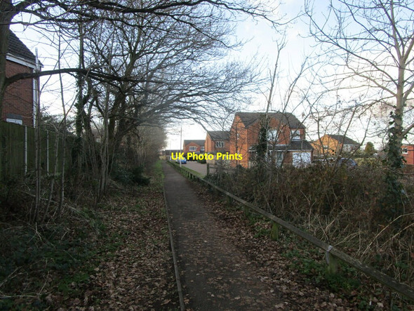 Photo 6"x4" Cycle route off Big Barn Lane, Mansfield Mansfield\/SK5361 c2022