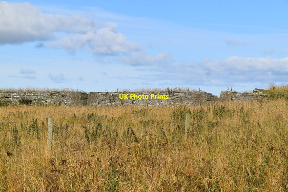 Photo 6"x4" Ruined battery Castletown\/ND1967 c2021