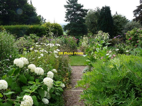Photo 6"x4" Steps through the flower beds Blackbrook\/SJ7639 c2013