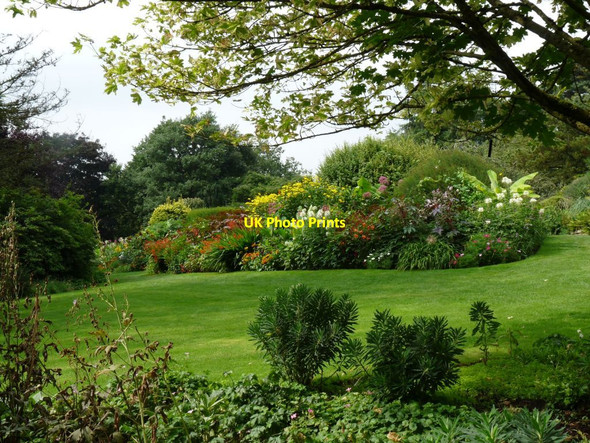 Photo 6"x4" Colourful flower bed Blackbrook\/SJ7639 c2013